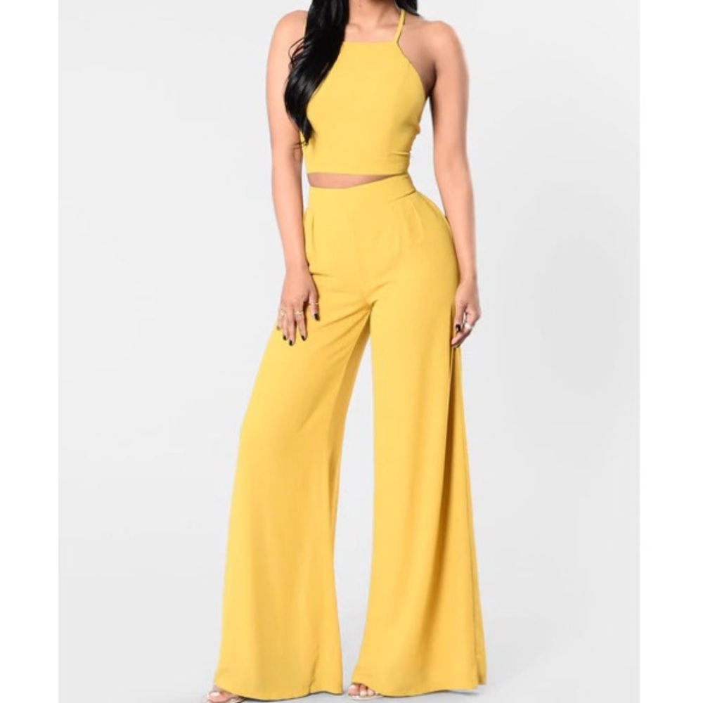 FashionNova Do you wanna bet Mustard set